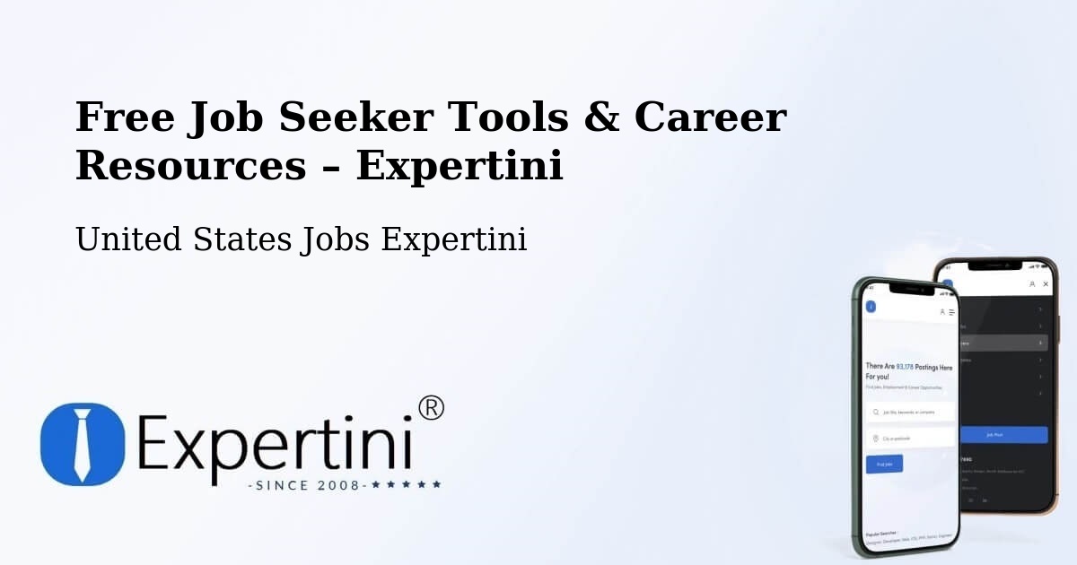 Free Job Seeker Tools & Career Resources – Forestdale - Forestdale, United States Jobs Expertini