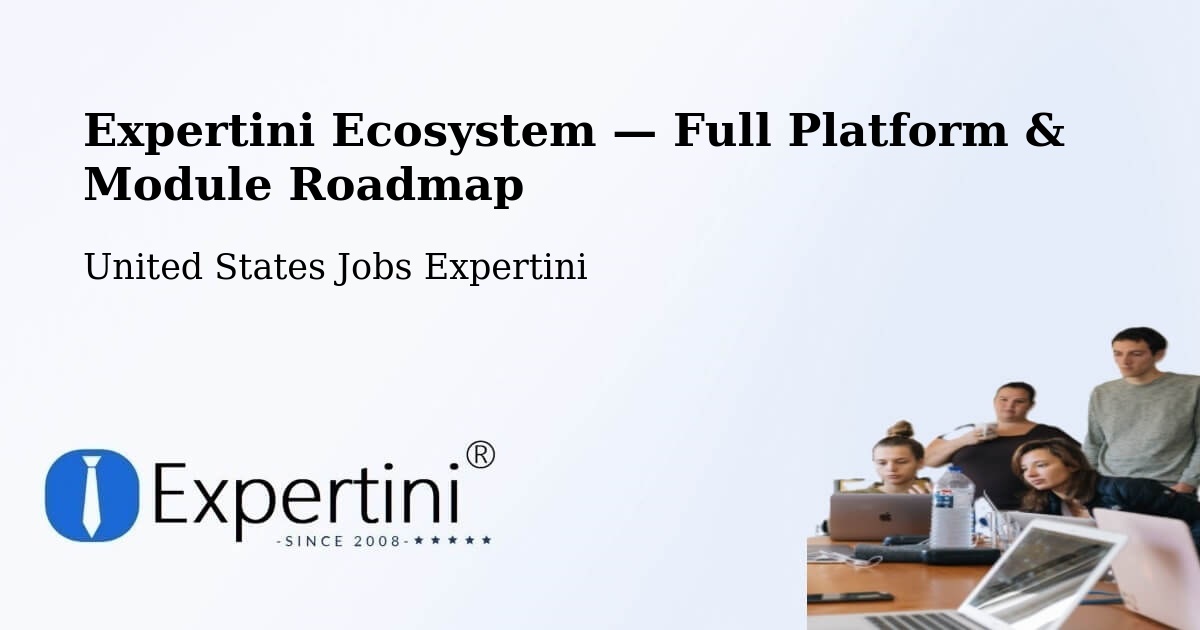 Expertini Ecosystem — Full Platform & Module Roadmap – Forestdale